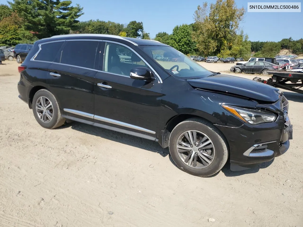 2020 Infiniti Qx60 Luxe VIN: 5N1DL0MM2LC500486 Lot: 71335754