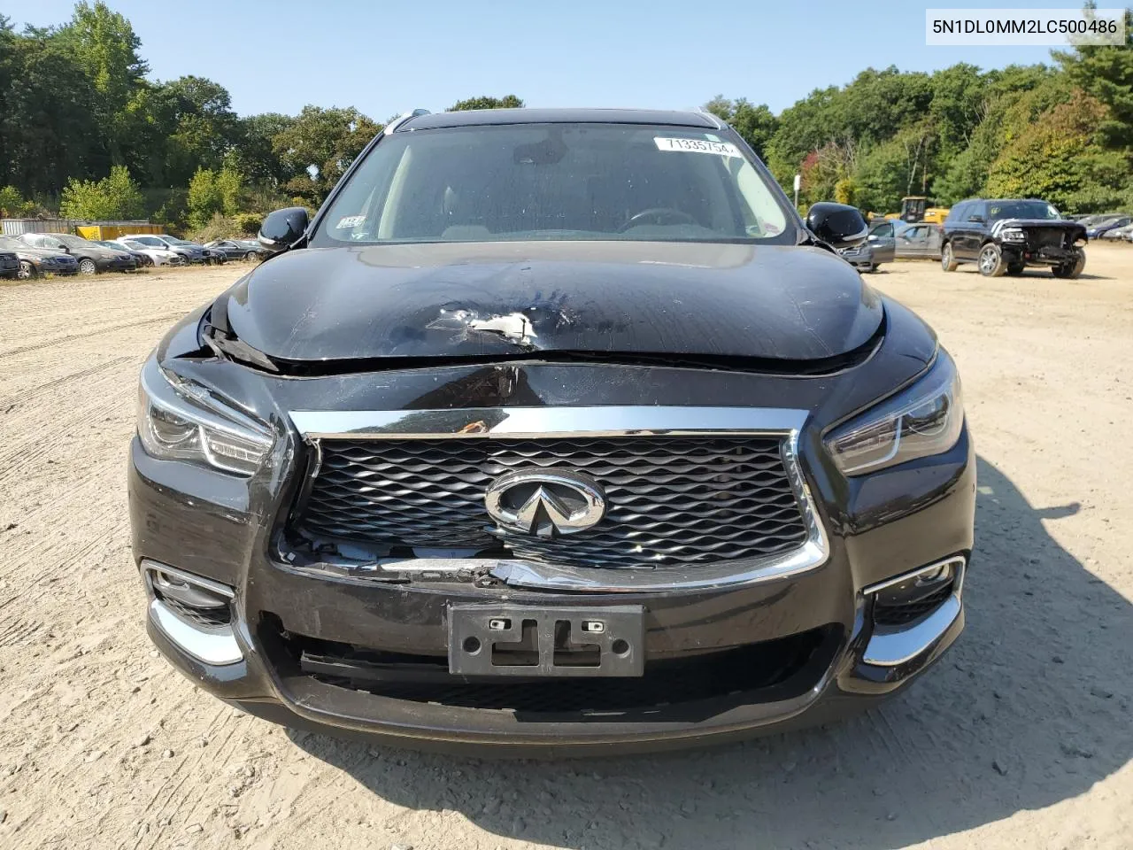 5N1DL0MM2LC500486 2020 Infiniti Qx60 Luxe