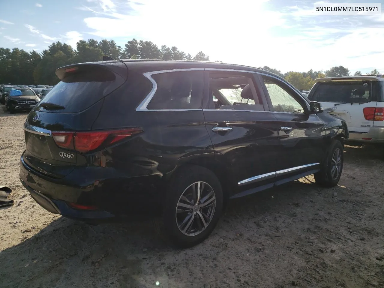 2020 Infiniti Qx60 Luxe VIN: 5N1DL0MM7LC515971 Lot: 71696134