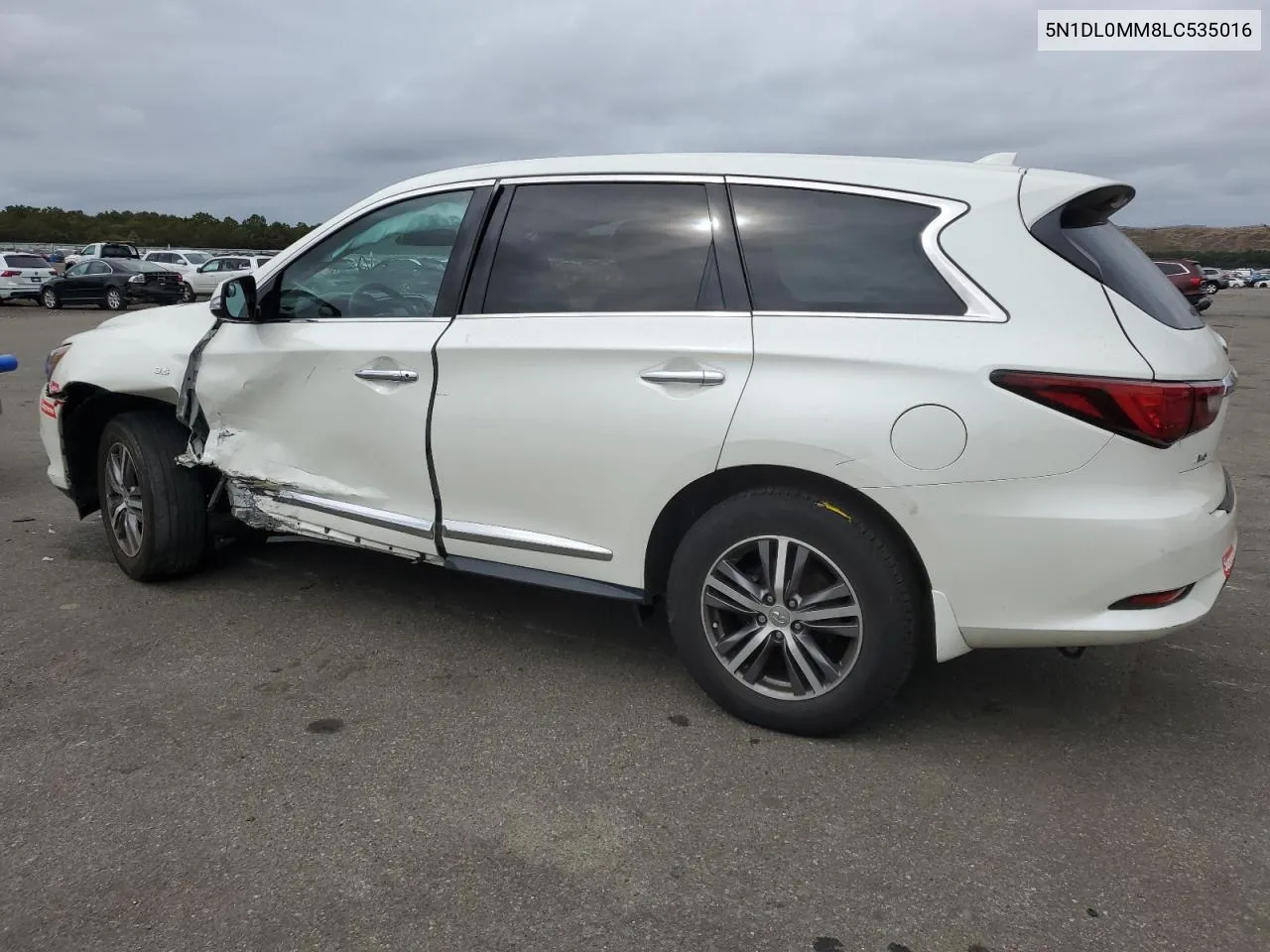 2020 Infiniti Qx60 Luxe VIN: 5N1DL0MM8LC535016 Lot: 71822934