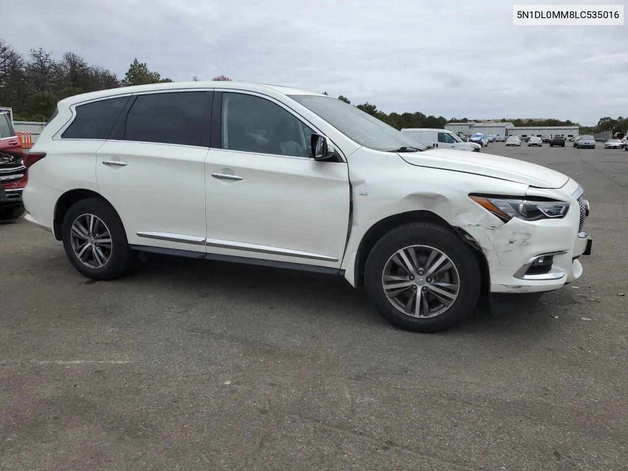 2020 Infiniti Qx60 Luxe VIN: 5N1DL0MM8LC535016 Lot: 71822934