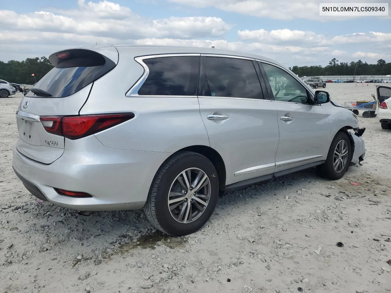 2020 Infiniti Qx60 Luxe VIN: 5N1DL0MN7LC509340 Lot: 71873464