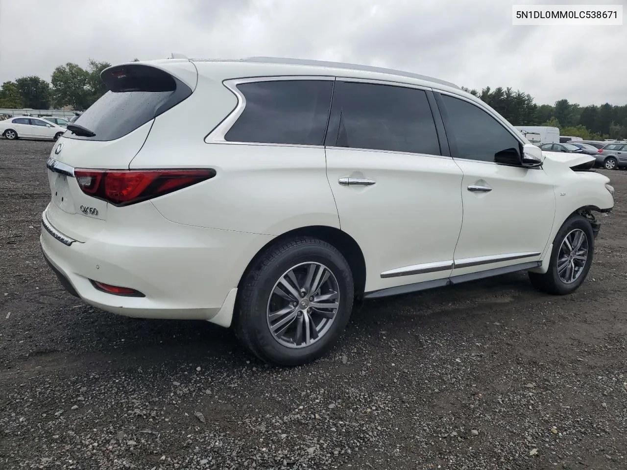 2020 Infiniti Qx60 Luxe VIN: 5N1DL0MM0LC538671 Lot: 71936244