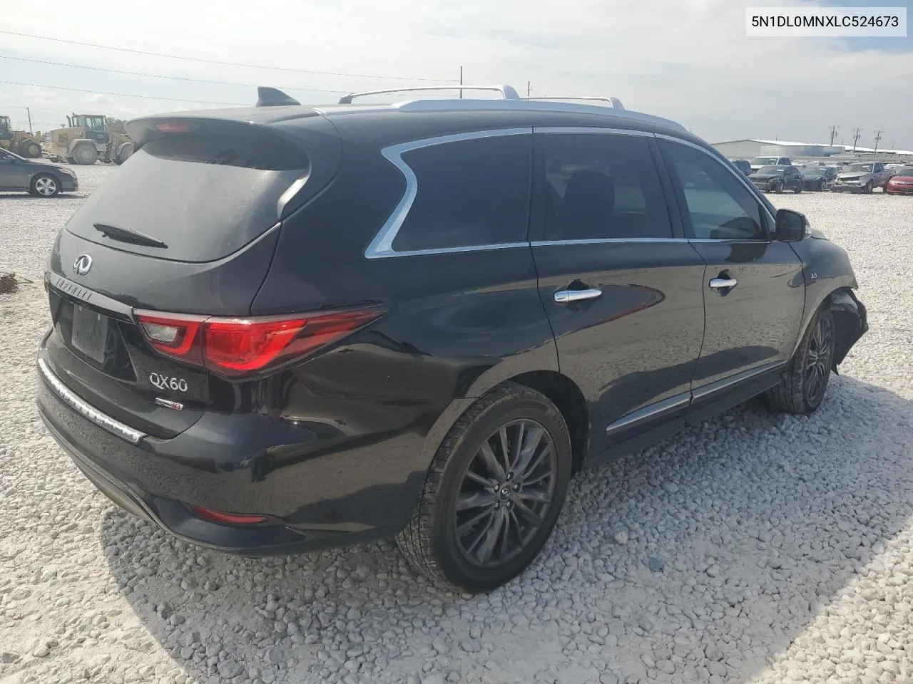 2020 Infiniti Qx60 Luxe VIN: 5N1DL0MNXLC524673 Lot: 72477784