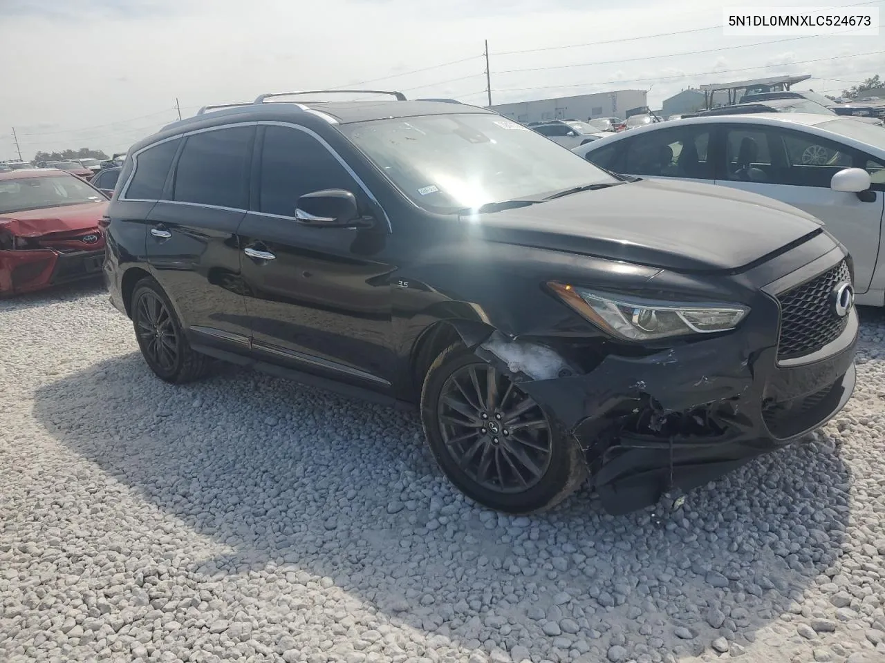 2020 Infiniti Qx60 Luxe VIN: 5N1DL0MNXLC524673 Lot: 72477784