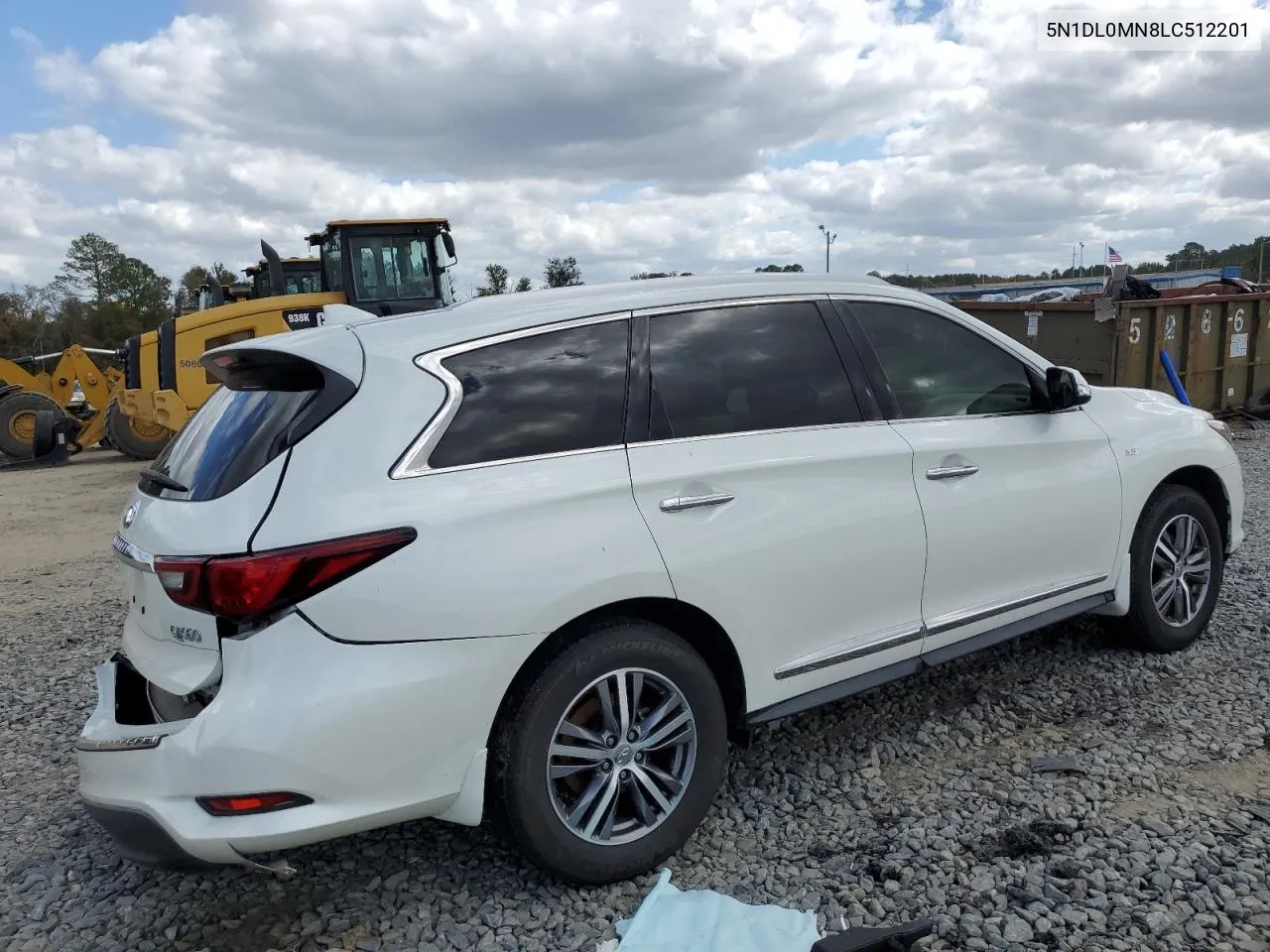 2020 Infiniti Qx60 Luxe VIN: 5N1DL0MN8LC512201 Lot: 72756843