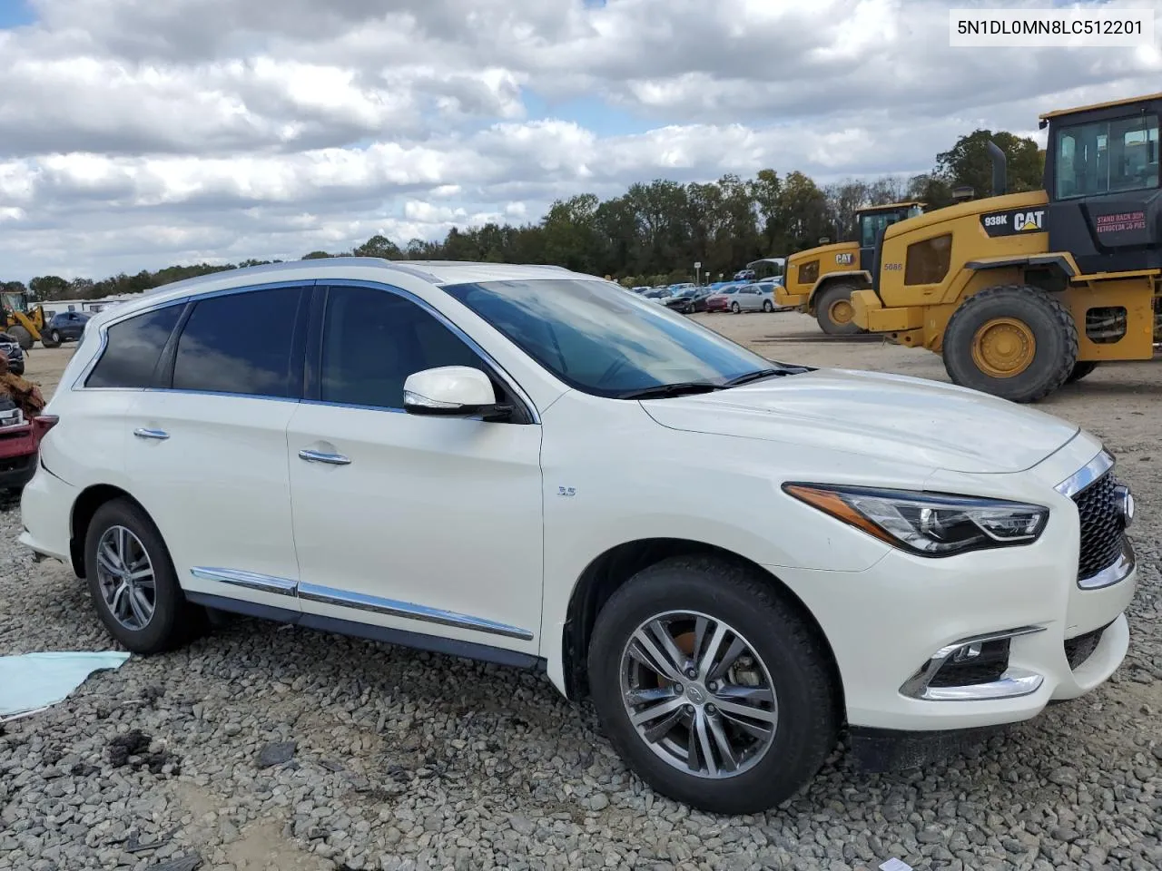 2020 Infiniti Qx60 Luxe VIN: 5N1DL0MN8LC512201 Lot: 72756843