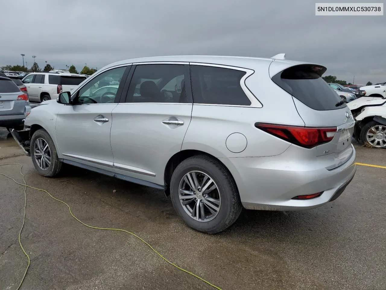 2020 Infiniti Qx60 Luxe VIN: 5N1DL0MMXLC530738 Lot: 72790374