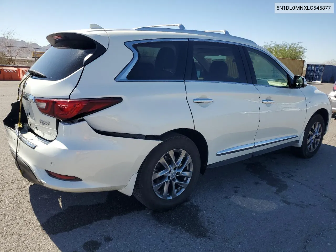 2020 Infiniti Qx60 Luxe VIN: 5N1DL0MNXLC545877 Lot: 72807724