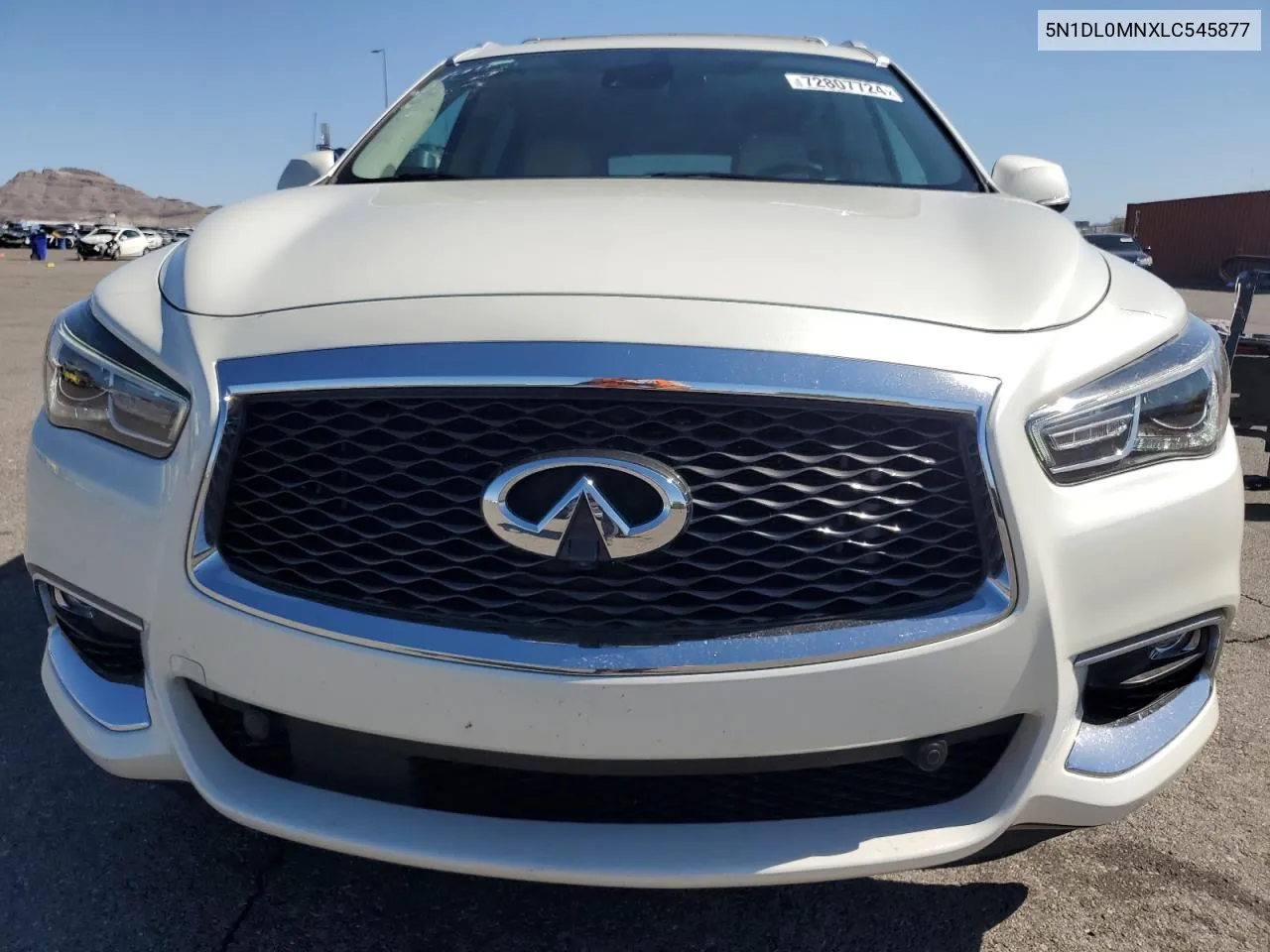 2020 Infiniti Qx60 Luxe VIN: 5N1DL0MNXLC545877 Lot: 72807724