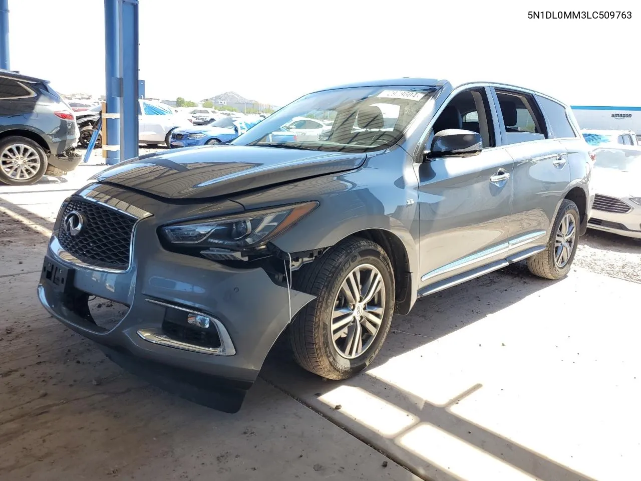 2020 Infiniti Qx60 Luxe VIN: 5N1DL0MM3LC509763 Lot: 72979604