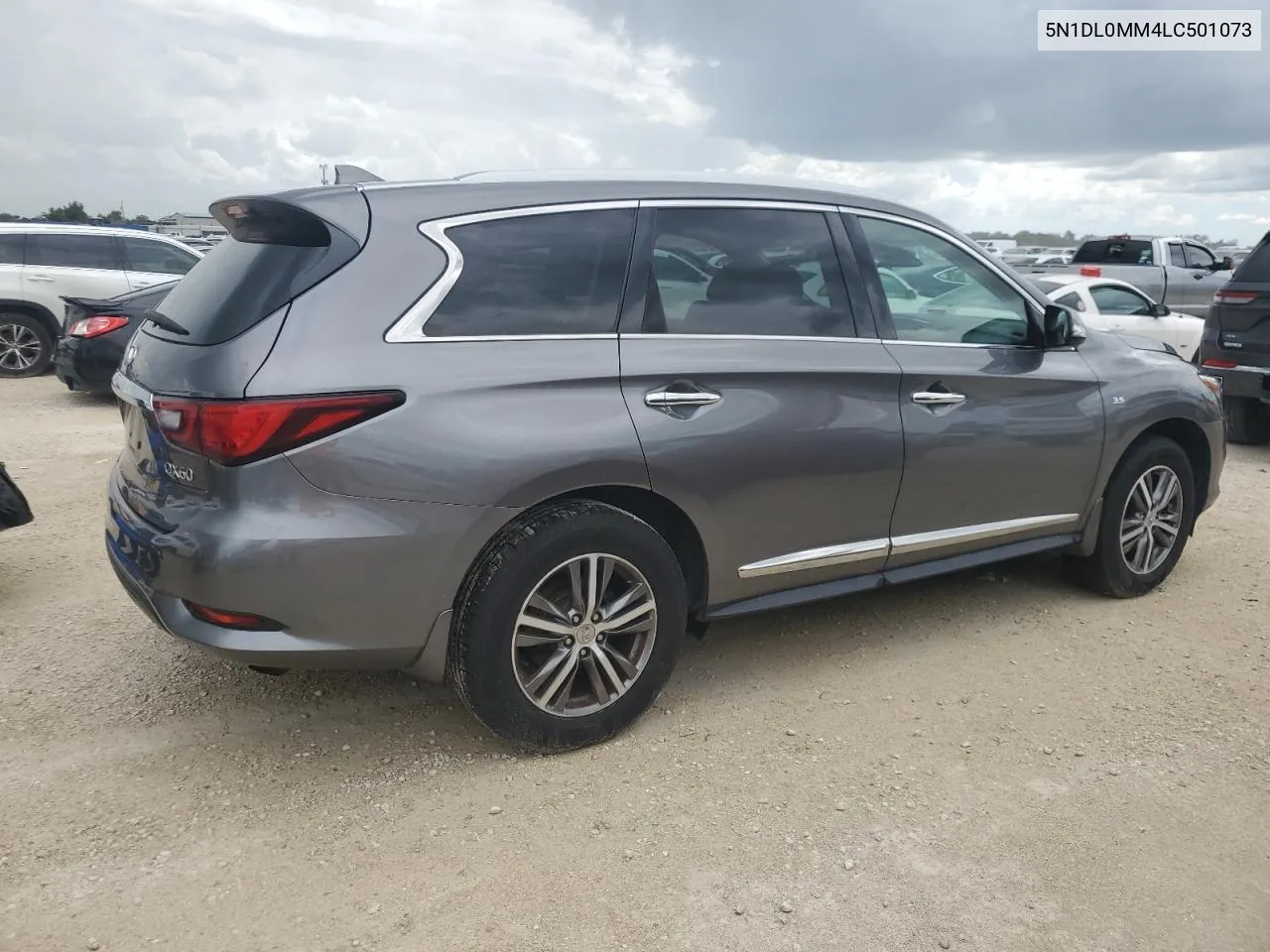 2020 Infiniti Qx60 Luxe VIN: 5N1DL0MM4LC501073 Lot: 74279024