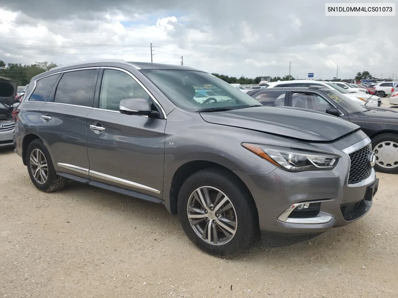 2020 Infiniti Qx60 Luxe VIN: 5N1DL0MM4LC501073 Lot: 74279024