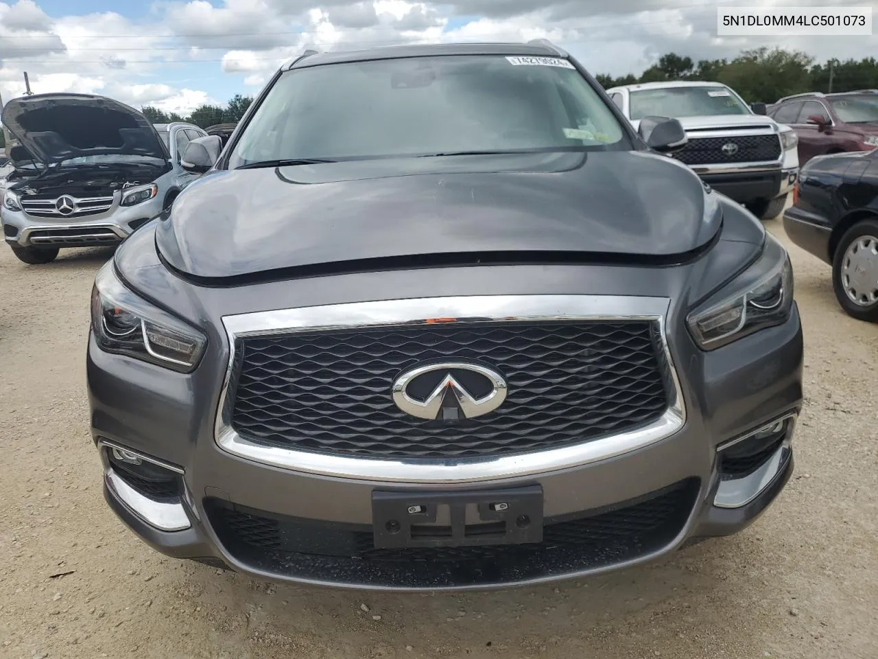 2020 Infiniti Qx60 Luxe VIN: 5N1DL0MM4LC501073 Lot: 74279024