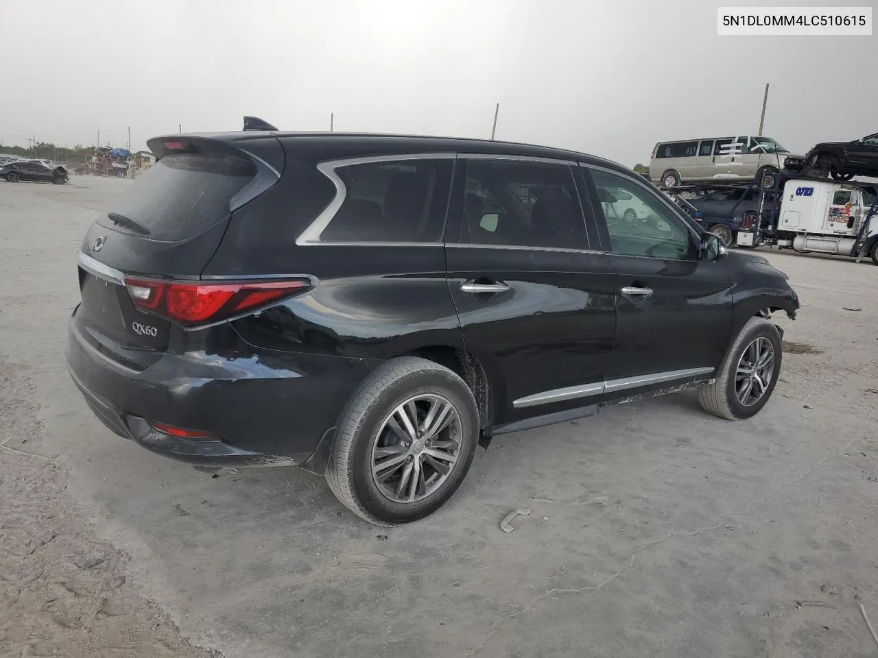 5N1DL0MM4LC510615 2020 Infiniti Qx60 Luxe