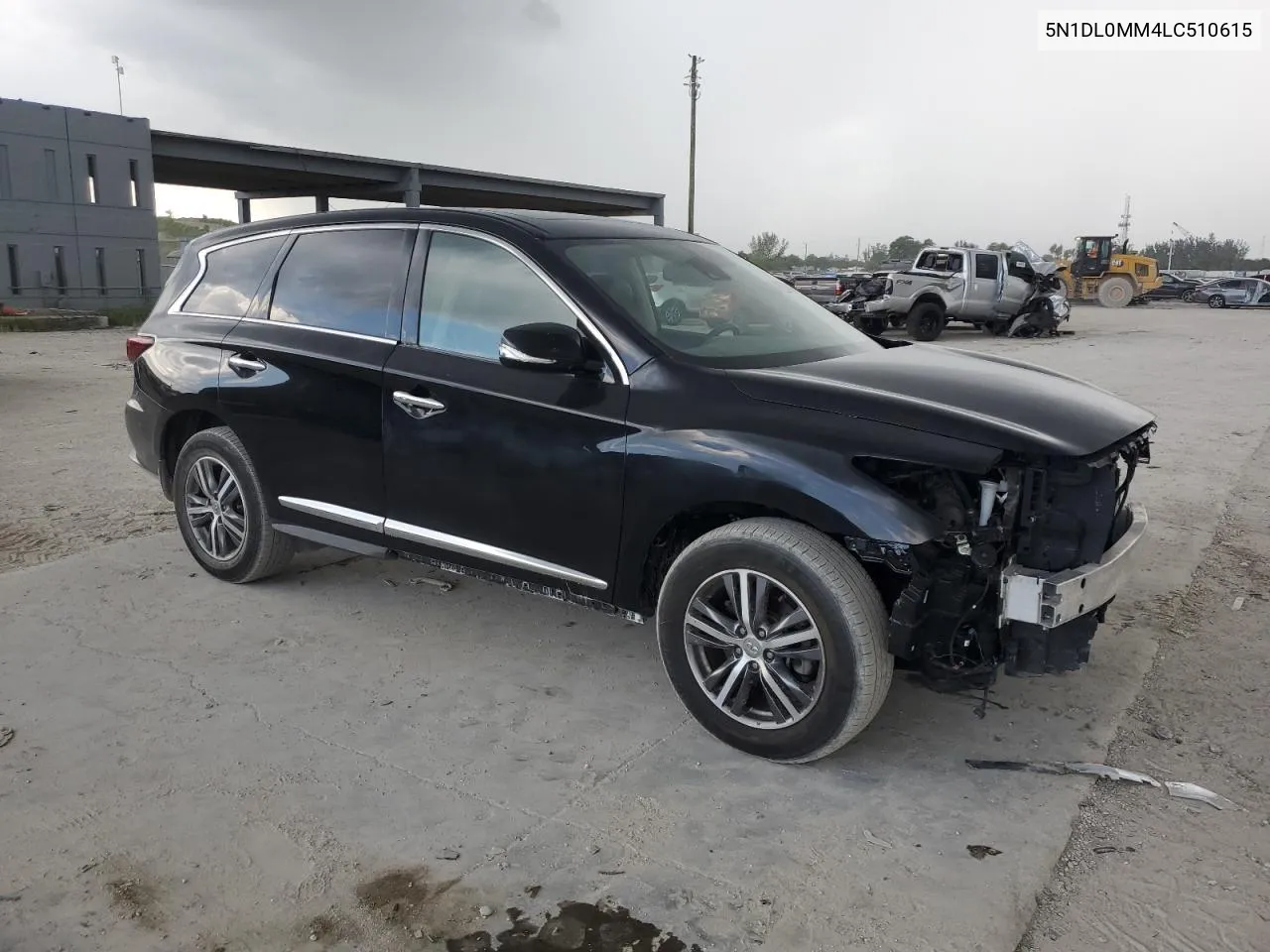 2020 Infiniti Qx60 Luxe VIN: 5N1DL0MM4LC510615 Lot: 74332834