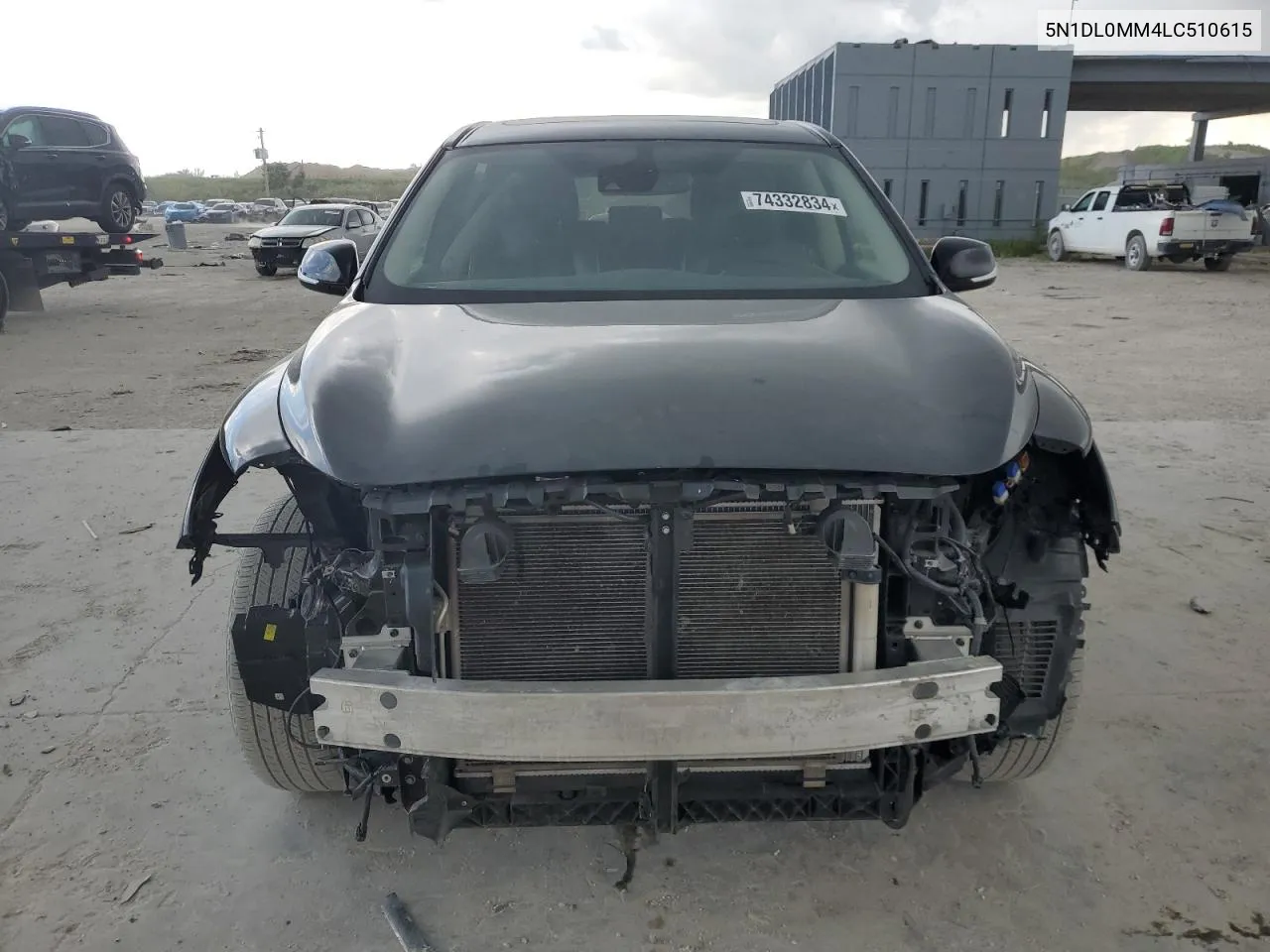 5N1DL0MM4LC510615 2020 Infiniti Qx60 Luxe