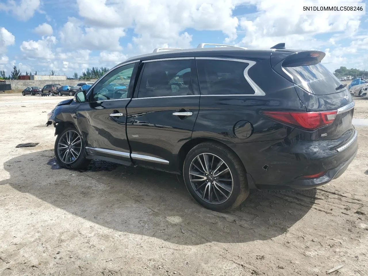 2020 Infiniti Qx60 Luxe VIN: 5N1DL0MM0LC508246 Lot: 74535224