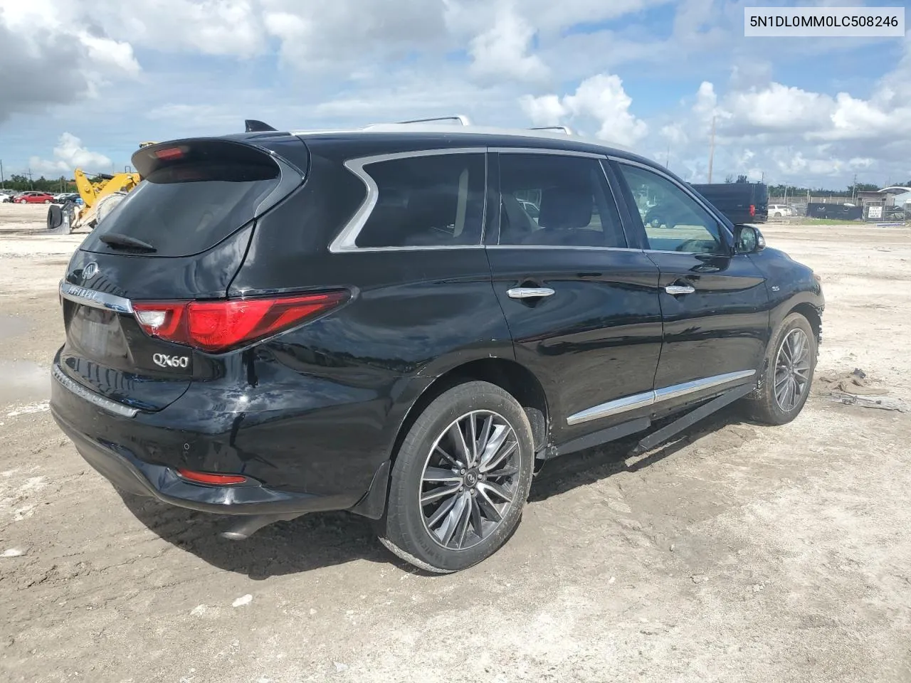 2020 Infiniti Qx60 Luxe VIN: 5N1DL0MM0LC508246 Lot: 74535224