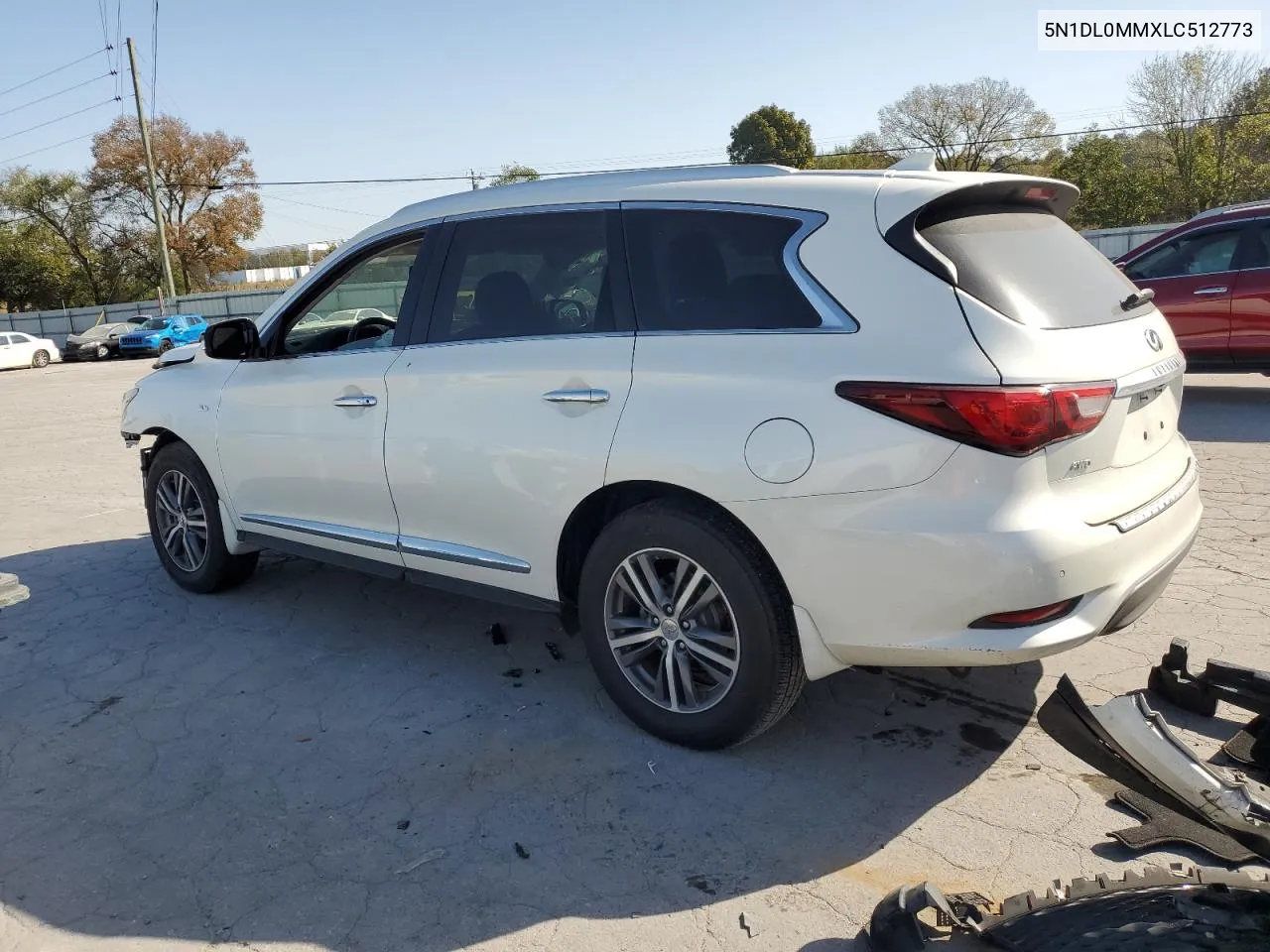 5N1DL0MMXLC512773 2020 Infiniti Qx60 Luxe