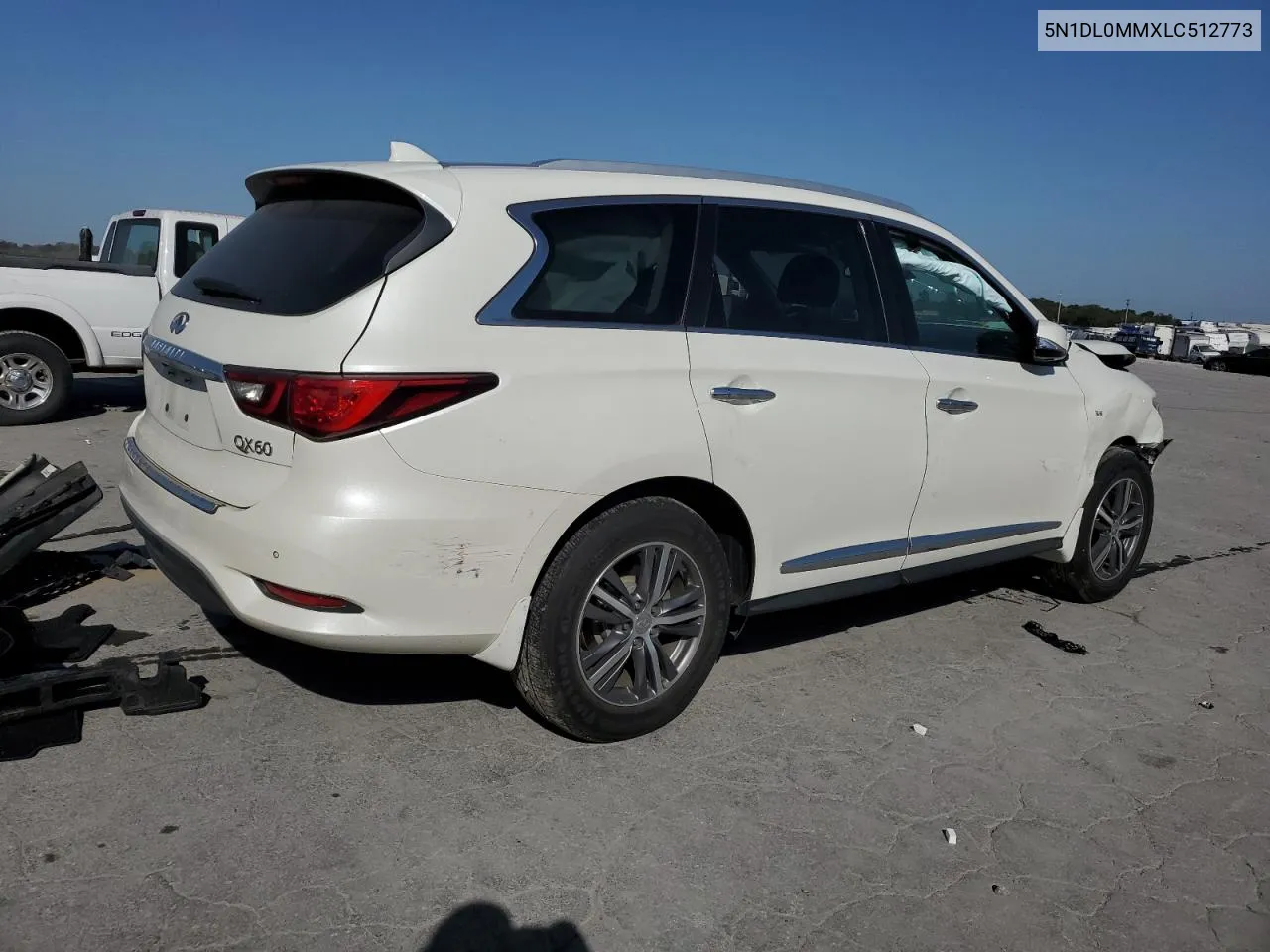 5N1DL0MMXLC512773 2020 Infiniti Qx60 Luxe