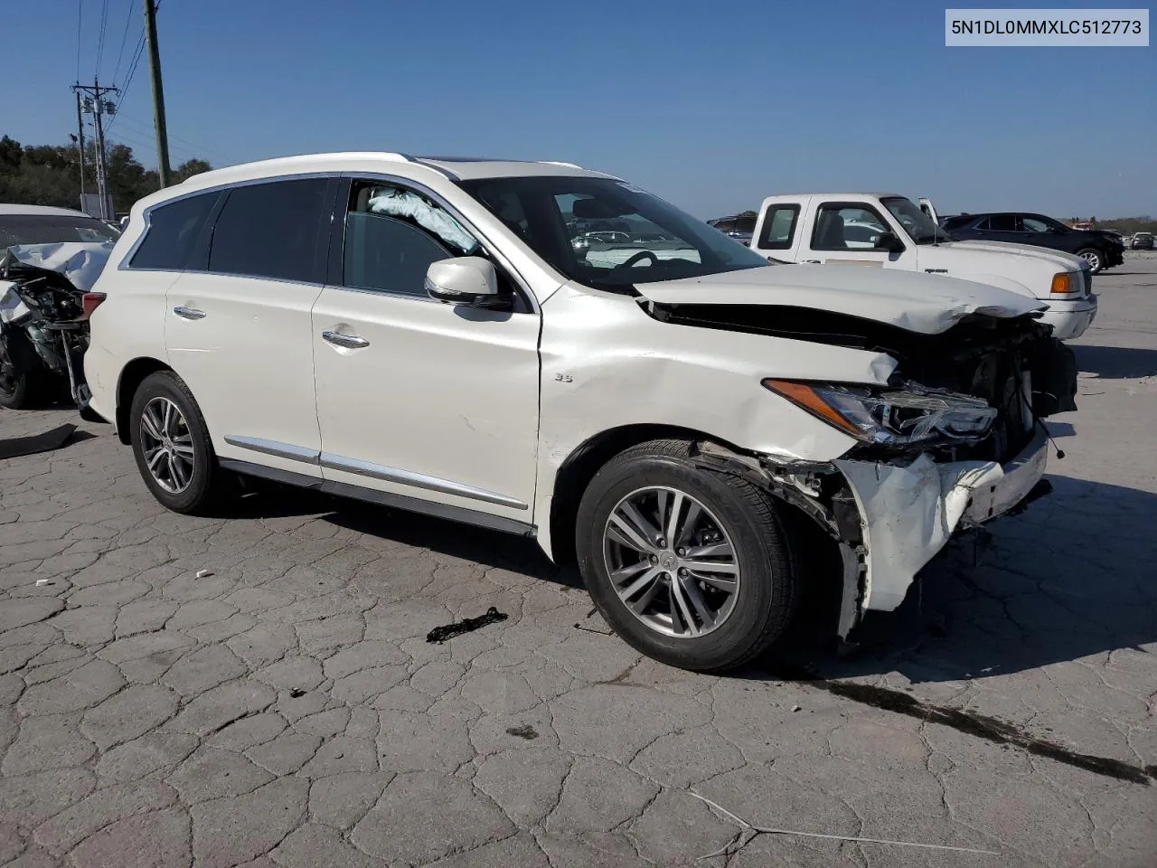 2020 Infiniti Qx60 Luxe VIN: 5N1DL0MMXLC512773 Lot: 75563914