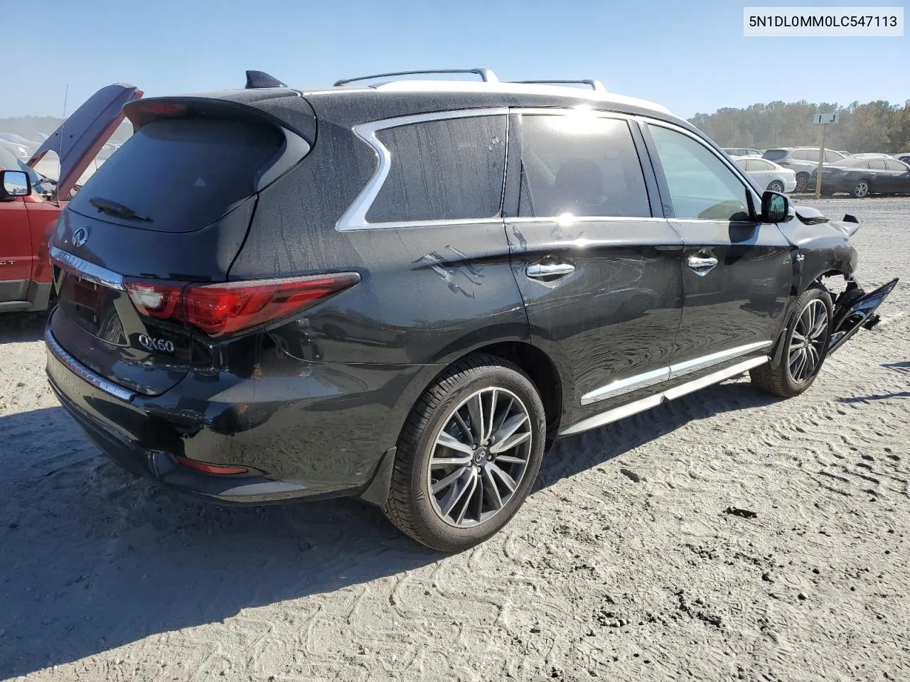 2020 Infiniti Qx60 Luxe VIN: 5N1DL0MM0LC547113 Lot: 75748424