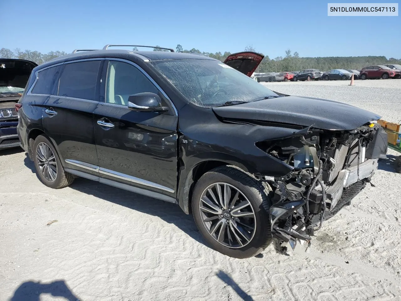 2020 Infiniti Qx60 Luxe VIN: 5N1DL0MM0LC547113 Lot: 75748424