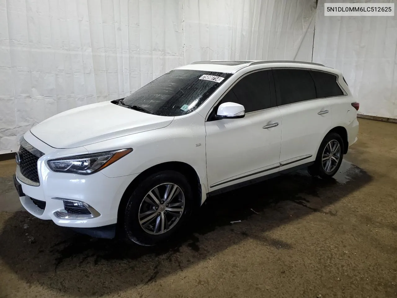 2020 Infiniti Qx60 Luxe VIN: 5N1DL0MM6LC512625 Lot: 75890714