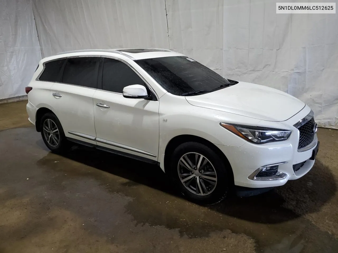 2020 Infiniti Qx60 Luxe VIN: 5N1DL0MM6LC512625 Lot: 75890714