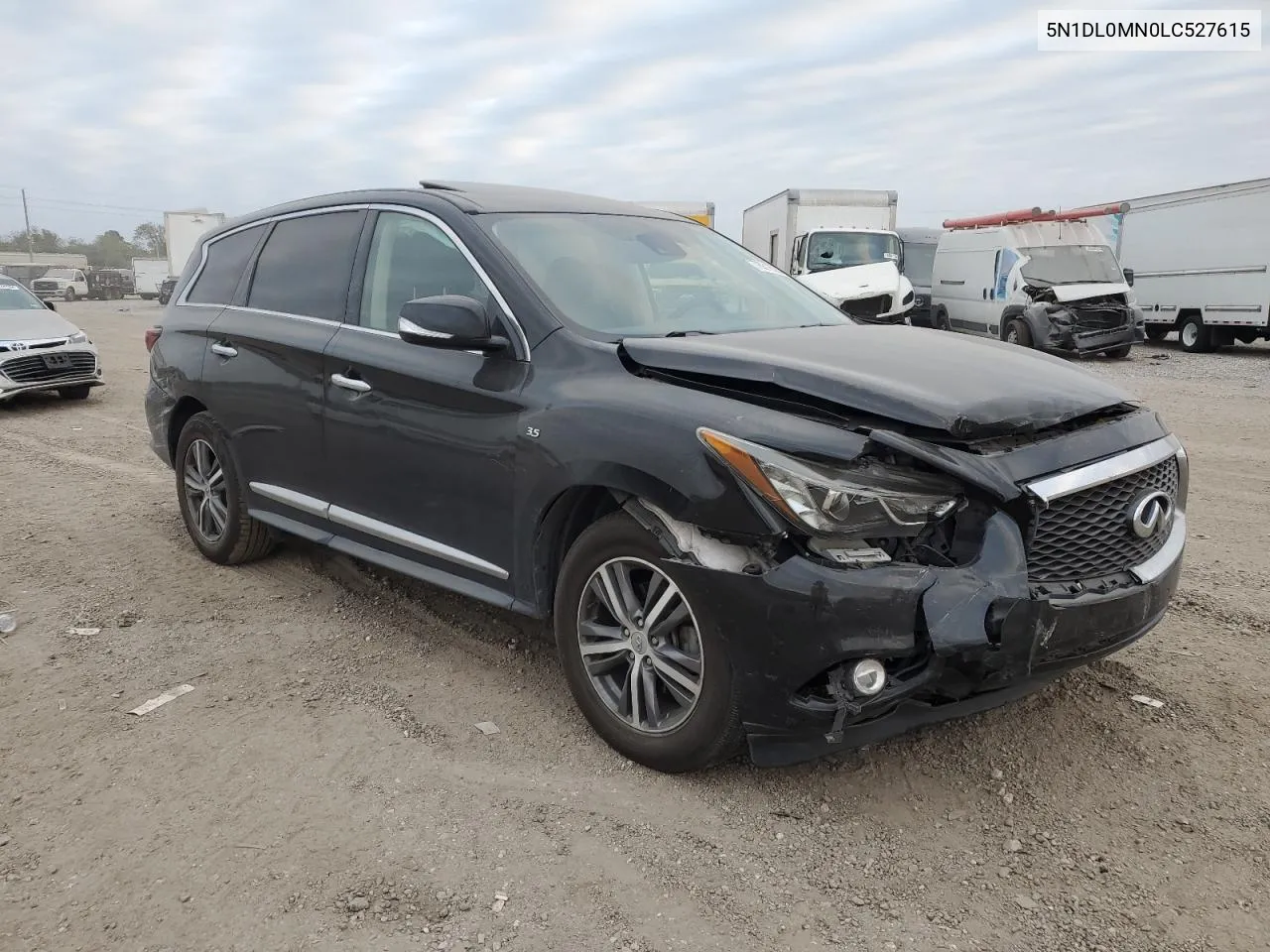 2020 Infiniti Qx60 Luxe VIN: 5N1DL0MN0LC527615 Lot: 76316284