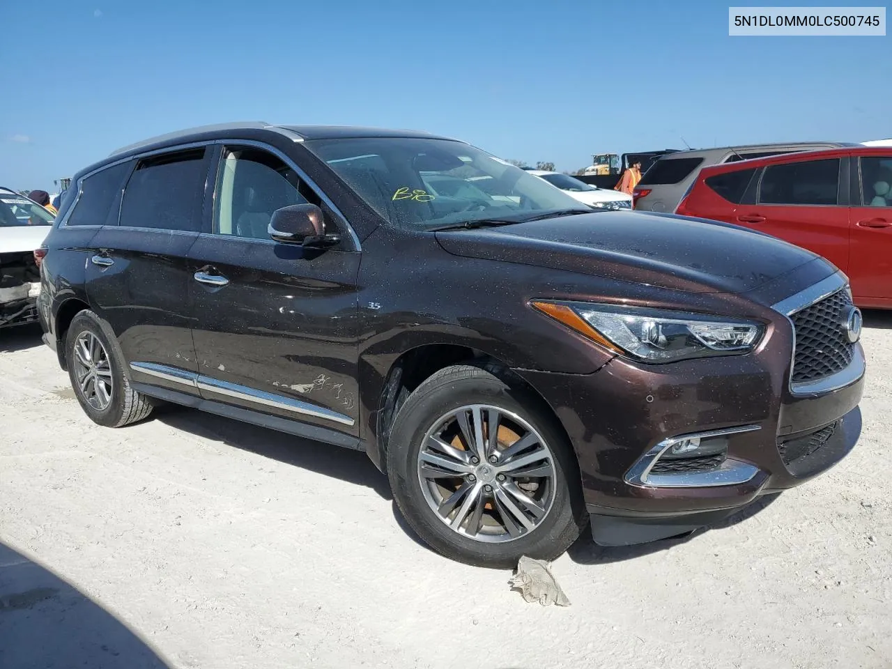 2020 Infiniti Qx60 Luxe VIN: 5N1DL0MM0LC500745 Lot: 76999344