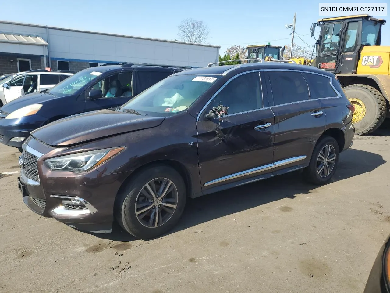 2020 Infiniti Qx60 Luxe VIN: 5N1DL0MM7LC527117 Lot: 77151514