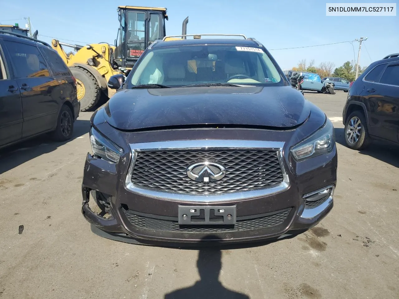 5N1DL0MM7LC527117 2020 Infiniti Qx60 Luxe