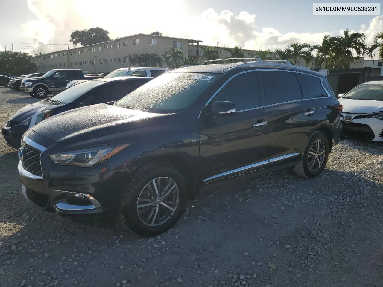 2020 Infiniti Qx60 Luxe VIN: 5N1DL0MM9LC538281 Lot: 77618334