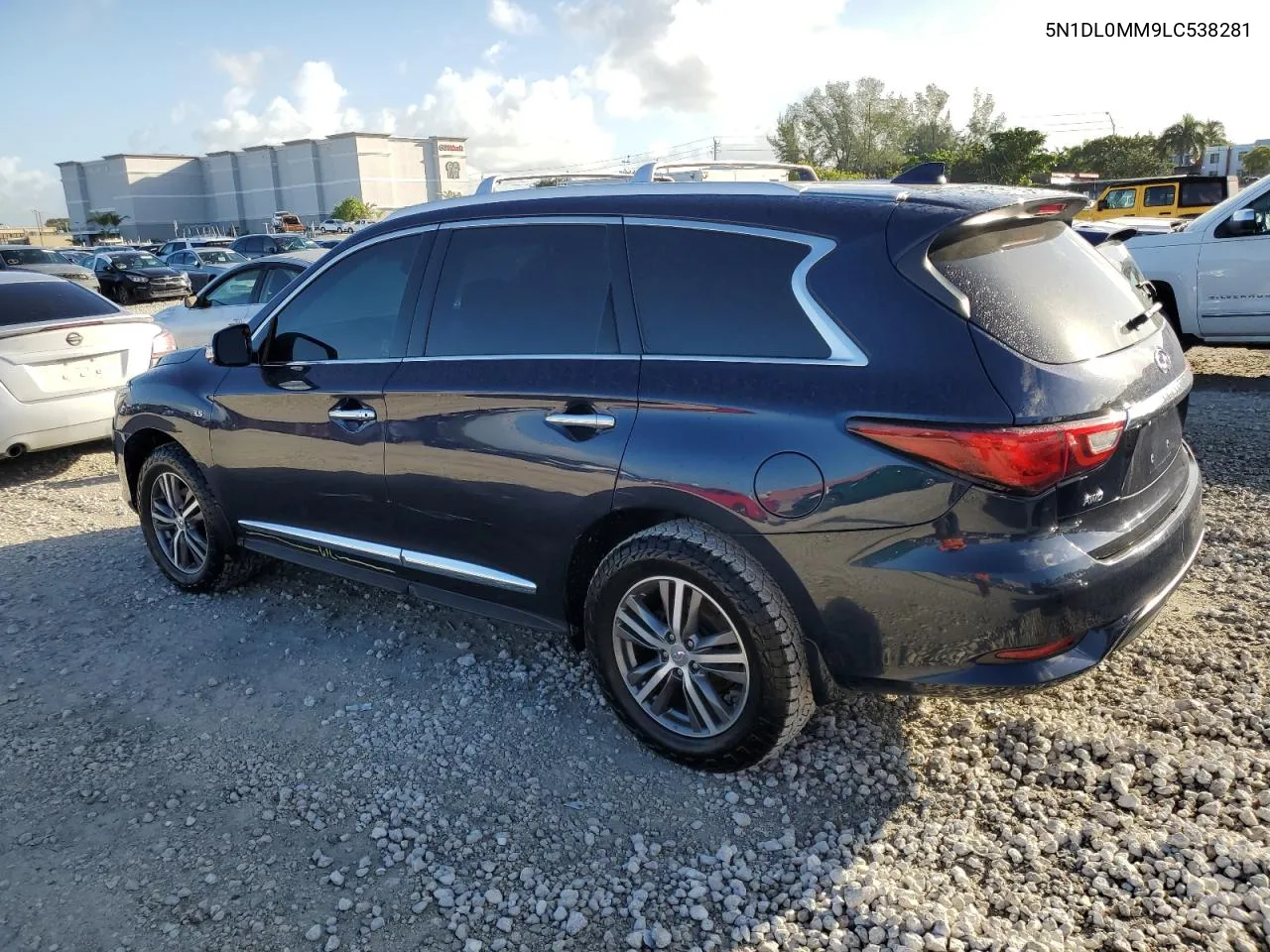 2020 Infiniti Qx60 Luxe VIN: 5N1DL0MM9LC538281 Lot: 77618334