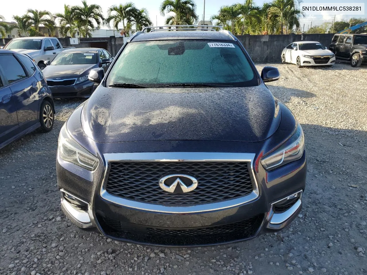 2020 Infiniti Qx60 Luxe VIN: 5N1DL0MM9LC538281 Lot: 77618334