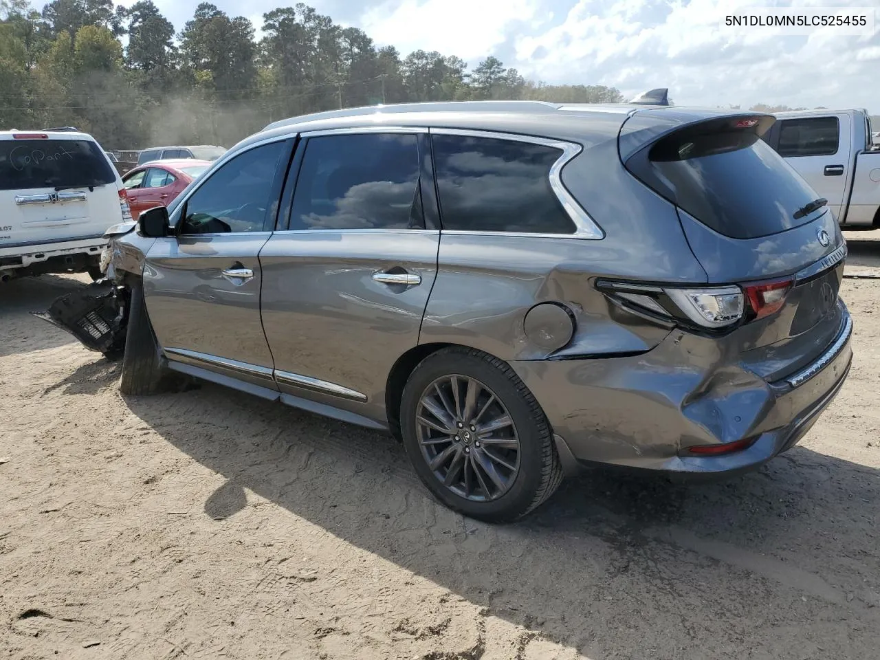 2020 Infiniti Qx60 Luxe VIN: 5N1DL0MN5LC525455 Lot: 78402024