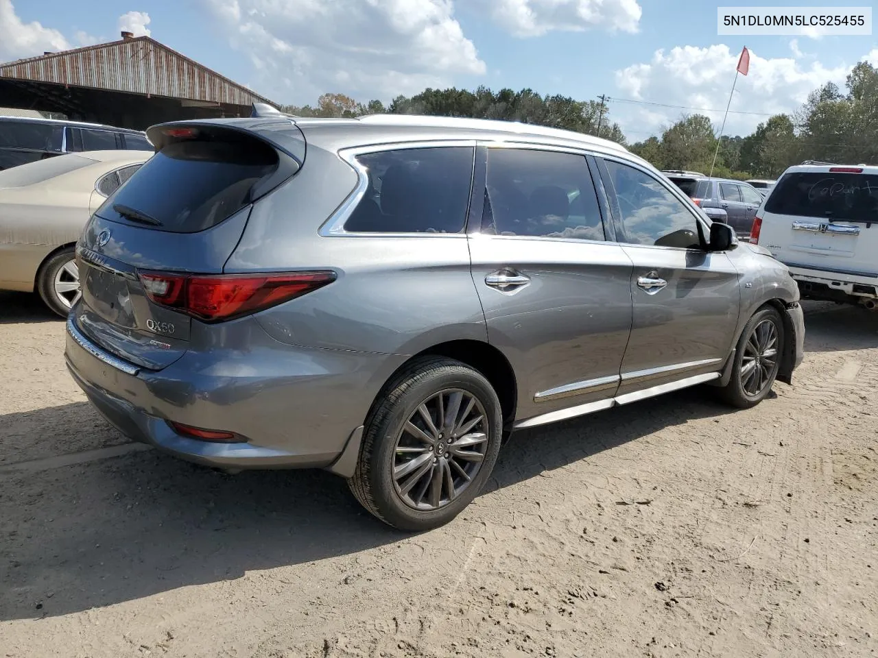 2020 Infiniti Qx60 Luxe VIN: 5N1DL0MN5LC525455 Lot: 78402024