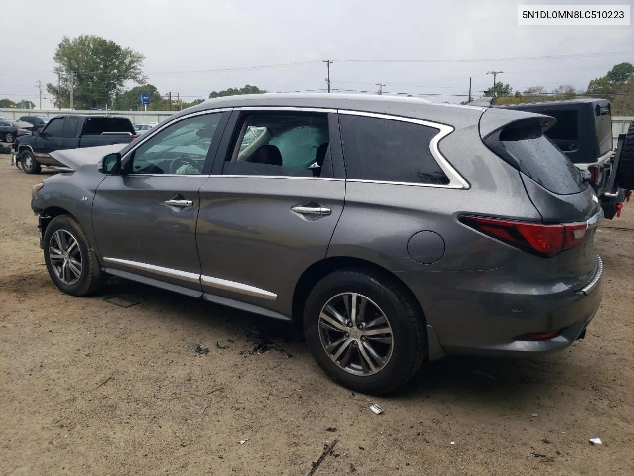 2020 Infiniti Qx60 Luxe VIN: 5N1DL0MN8LC510223 Lot: 78580954