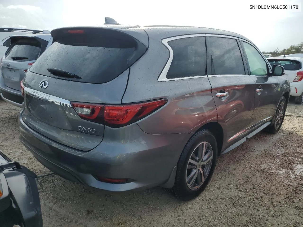 2020 Infiniti Qx60 Luxe VIN: 5N1DL0MN6LC501178 Lot: 78744034