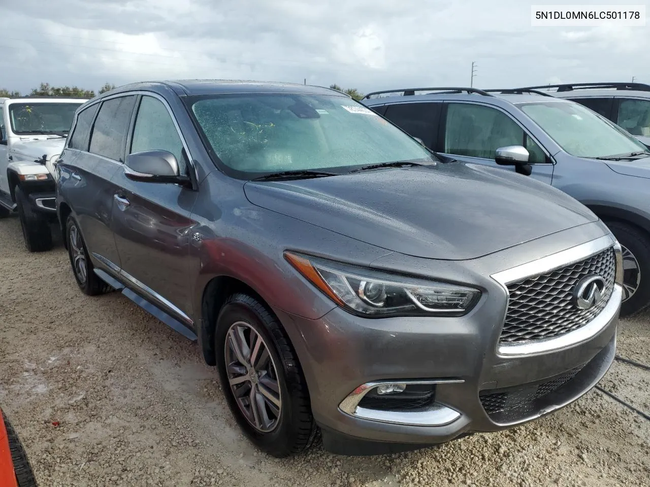 2020 Infiniti Qx60 Luxe VIN: 5N1DL0MN6LC501178 Lot: 78744034