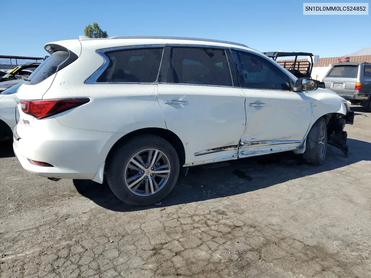 2020 Infiniti Qx60 Luxe VIN: 5N1DL0MM0LC524852 Lot: 79551114