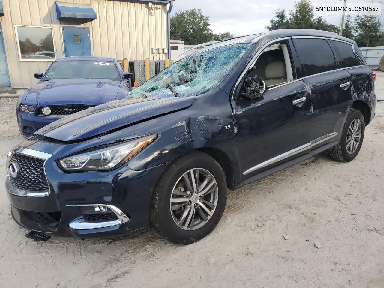 2020 Infiniti Qx60 Luxe VIN: 5N1DL0MM5LC510557 Lot: 80188274