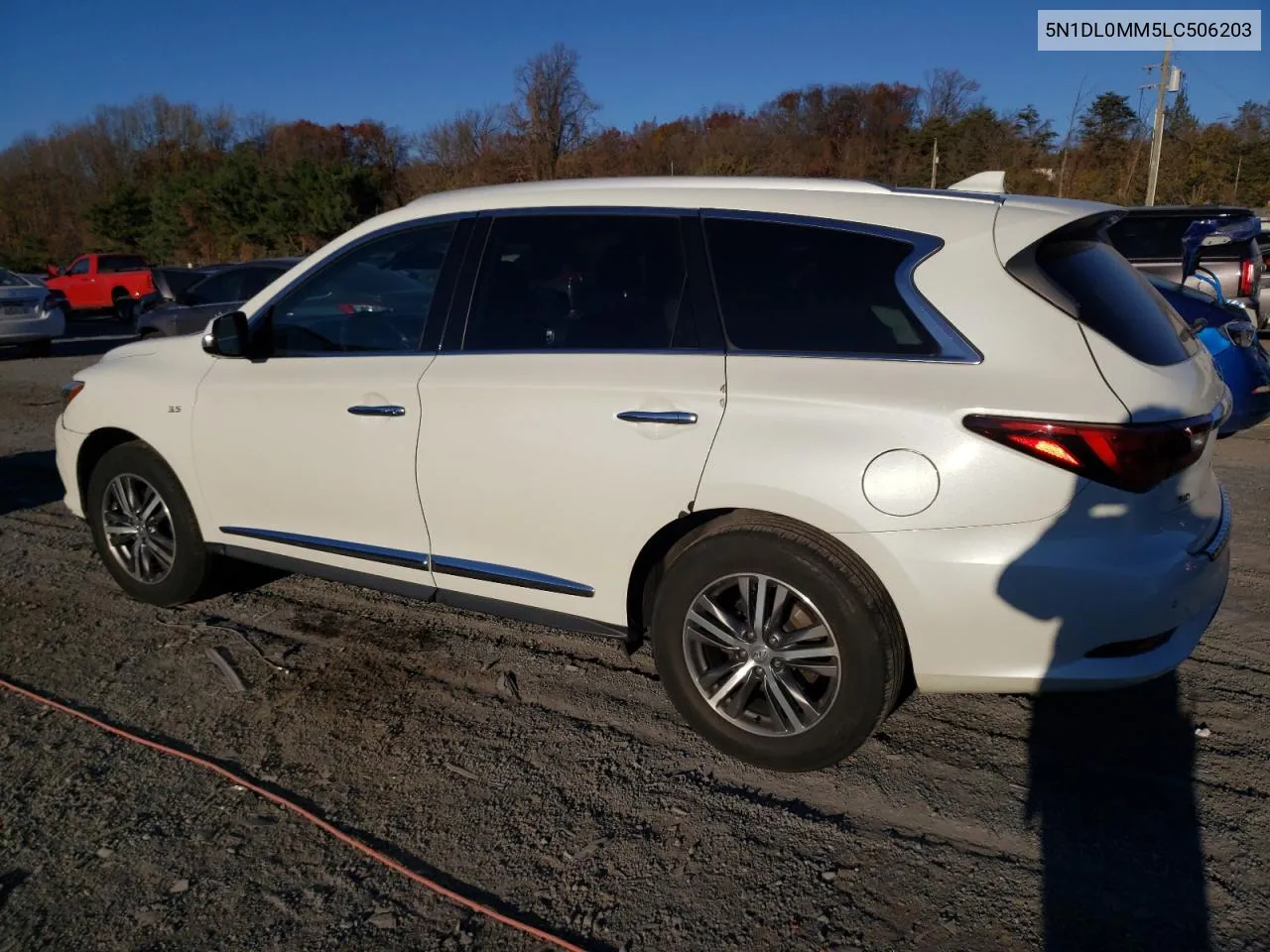 2020 Infiniti Qx60 Luxe VIN: 5N1DL0MM5LC506203 Lot: 80393624