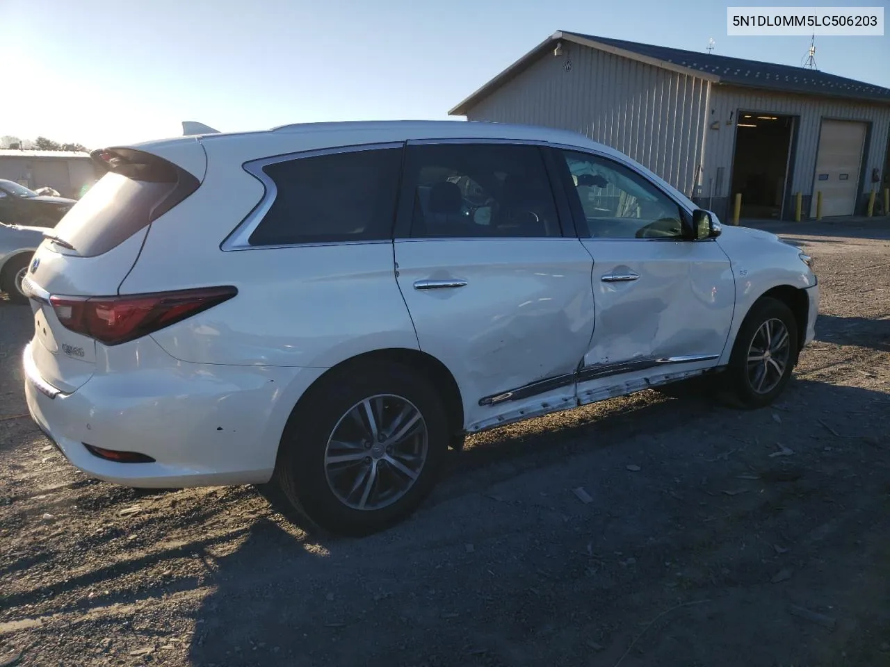 2020 Infiniti Qx60 Luxe VIN: 5N1DL0MM5LC506203 Lot: 80393624