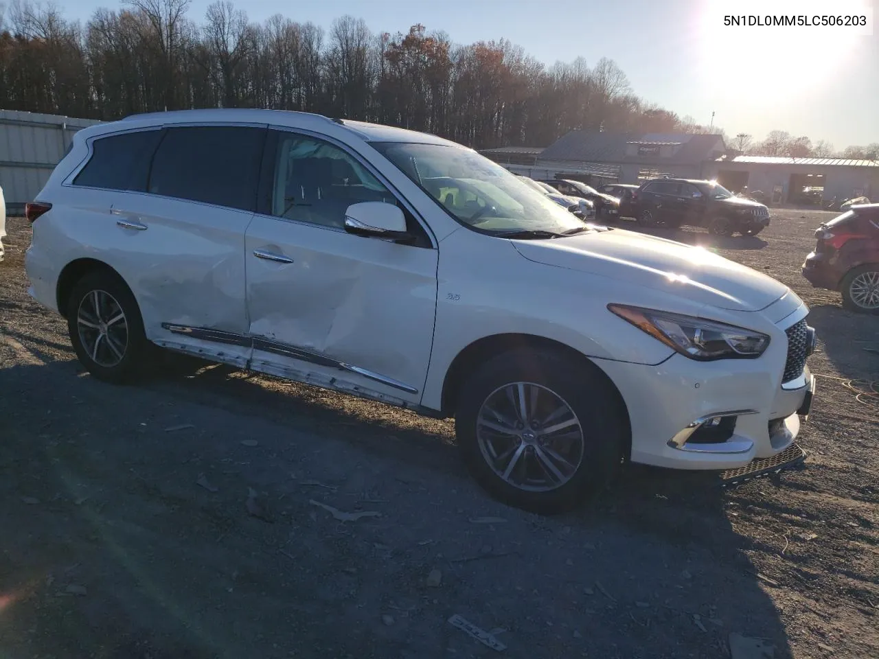 2020 Infiniti Qx60 Luxe VIN: 5N1DL0MM5LC506203 Lot: 80393624