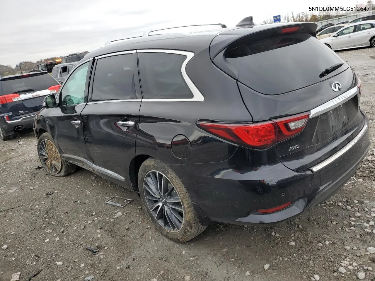 2020 Infiniti Qx60 Luxe VIN: 5N1DL0MM5LC512647 Lot: 80560754