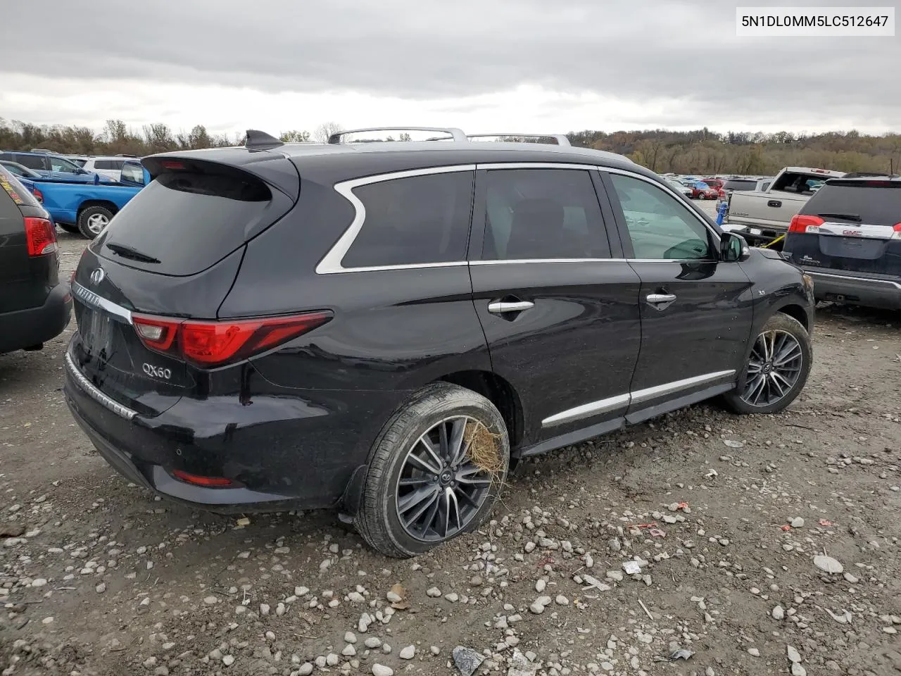 2020 Infiniti Qx60 Luxe VIN: 5N1DL0MM5LC512647 Lot: 80560754