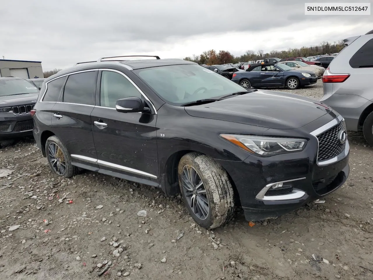 2020 Infiniti Qx60 Luxe VIN: 5N1DL0MM5LC512647 Lot: 80560754